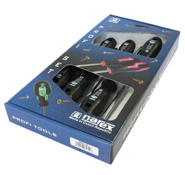 Sada šroubováků PROFI LINE 6 ks (4xPl,2xPh) NAREX 8647 00