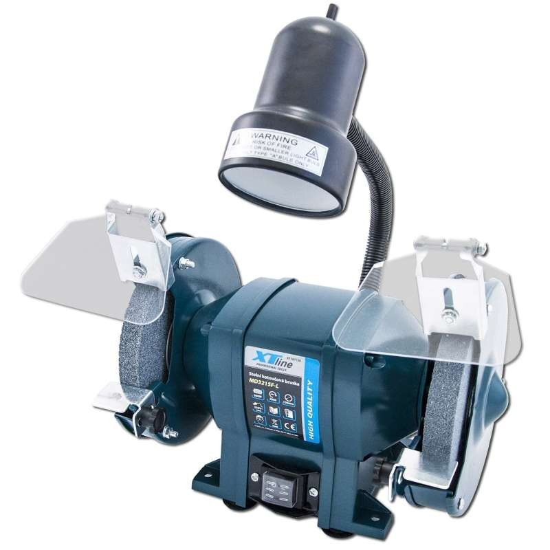 XTline MD3215F-L dvoukotoučová stolní bruska XT107150, 300W