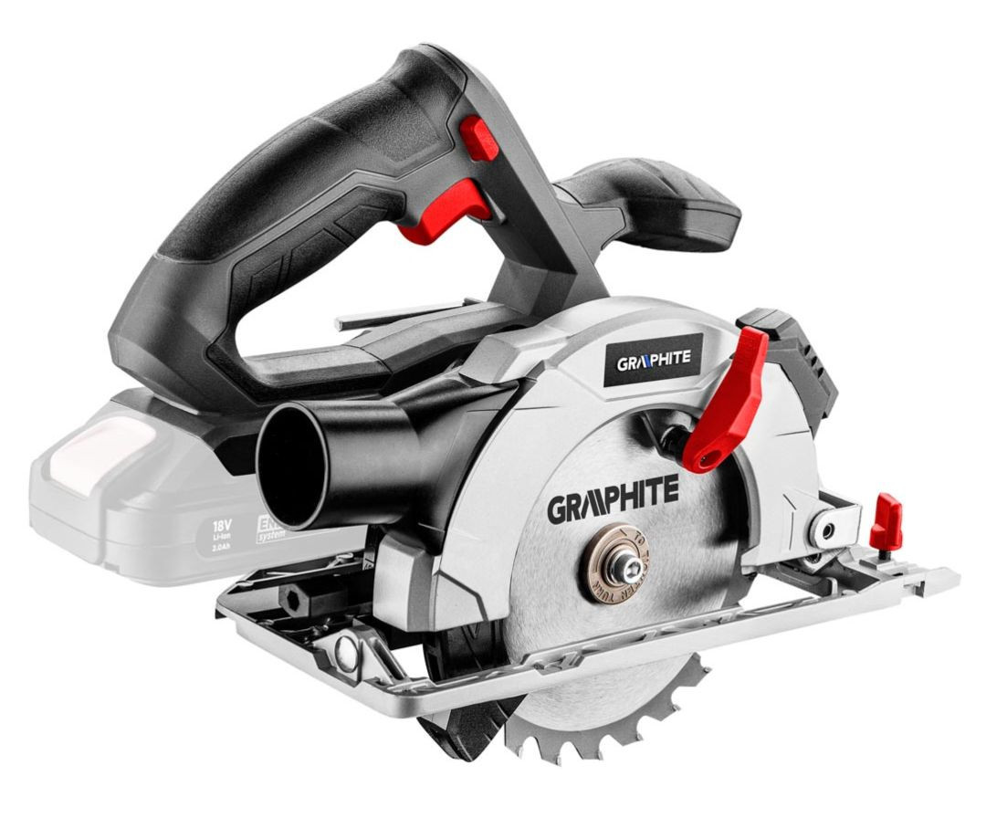 GRAPHITE ENERGY+ 58G008 aku kotoučová pila 150mm 18V LiIon bez akumulátoru Obrázek