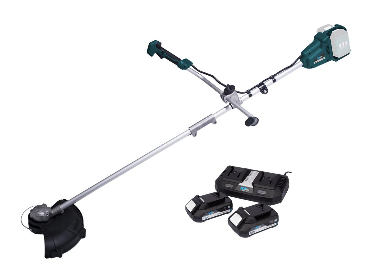 XTline XT102895-2B4 aku křovinořez 2v1 Brushless 2x18V (36V) LiIon 4.0Ah Obrázek
