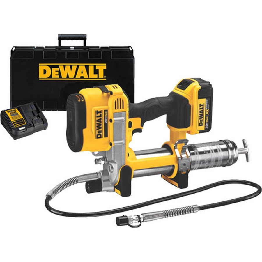 DeWALT DCGG571M1 mazací lis 18V 1x4,0Ah