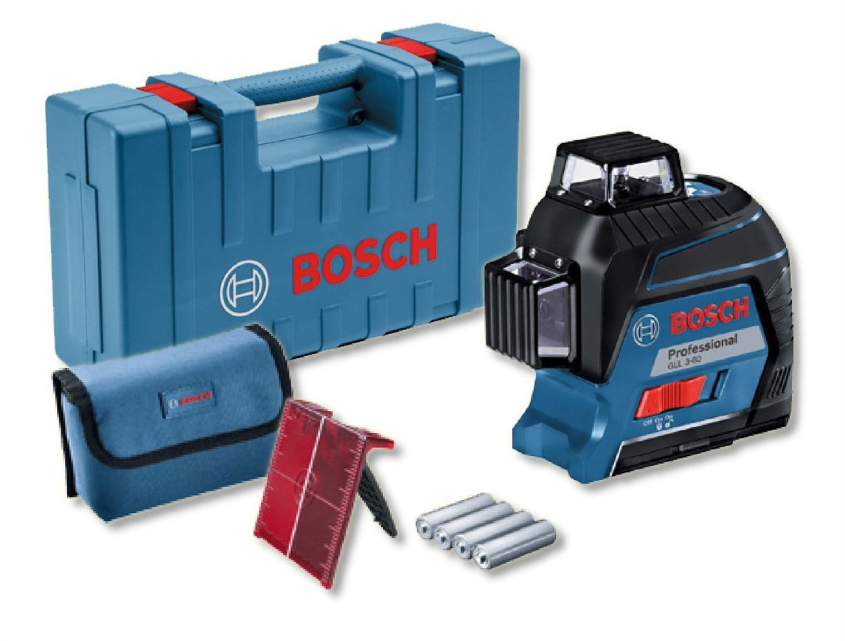 BOSCH GLL 3-80 Professional křížový laser 3x360 Obrázek
