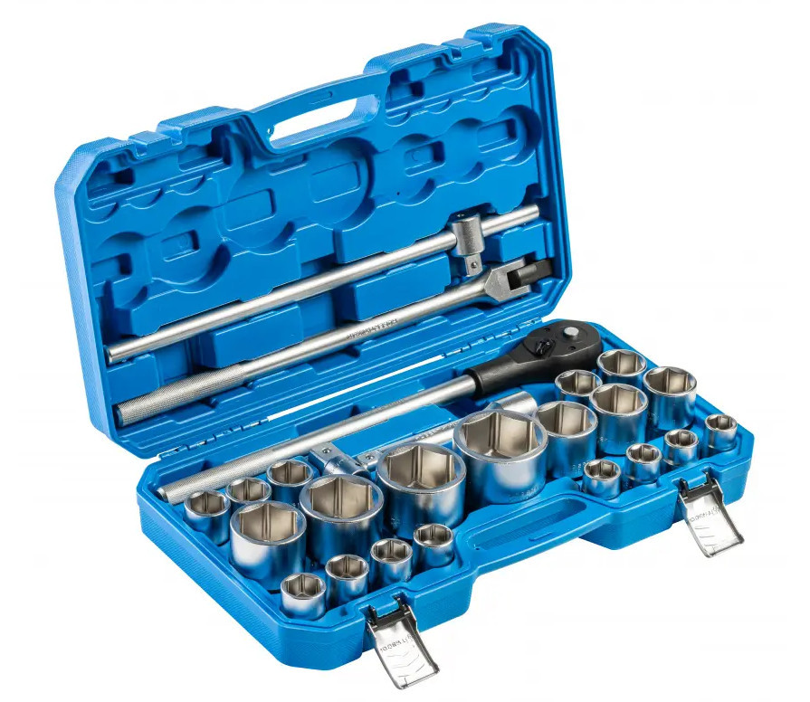 HOGERT HT1R511 gola sada 3/4" 21-65m 26dílů CrV Obrázek