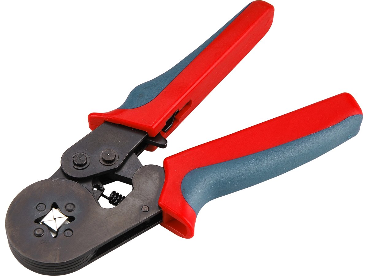 EXTOL PREMIUM 8831132 kleště lisovací na dutinky, 0,2-6,0mm2, čtyřhranné Obrázek