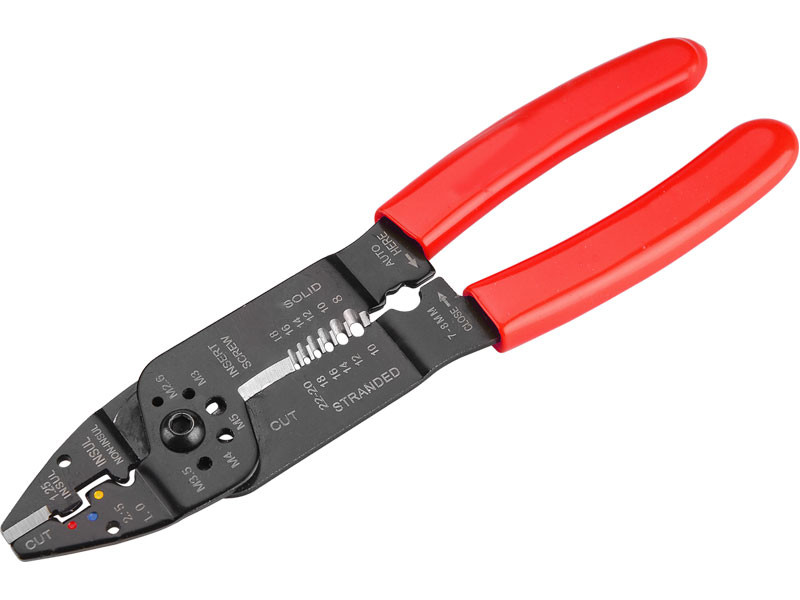 EXTOL PREMIUM 8831130 lisovací kleště na konektory 215mm Obrázek