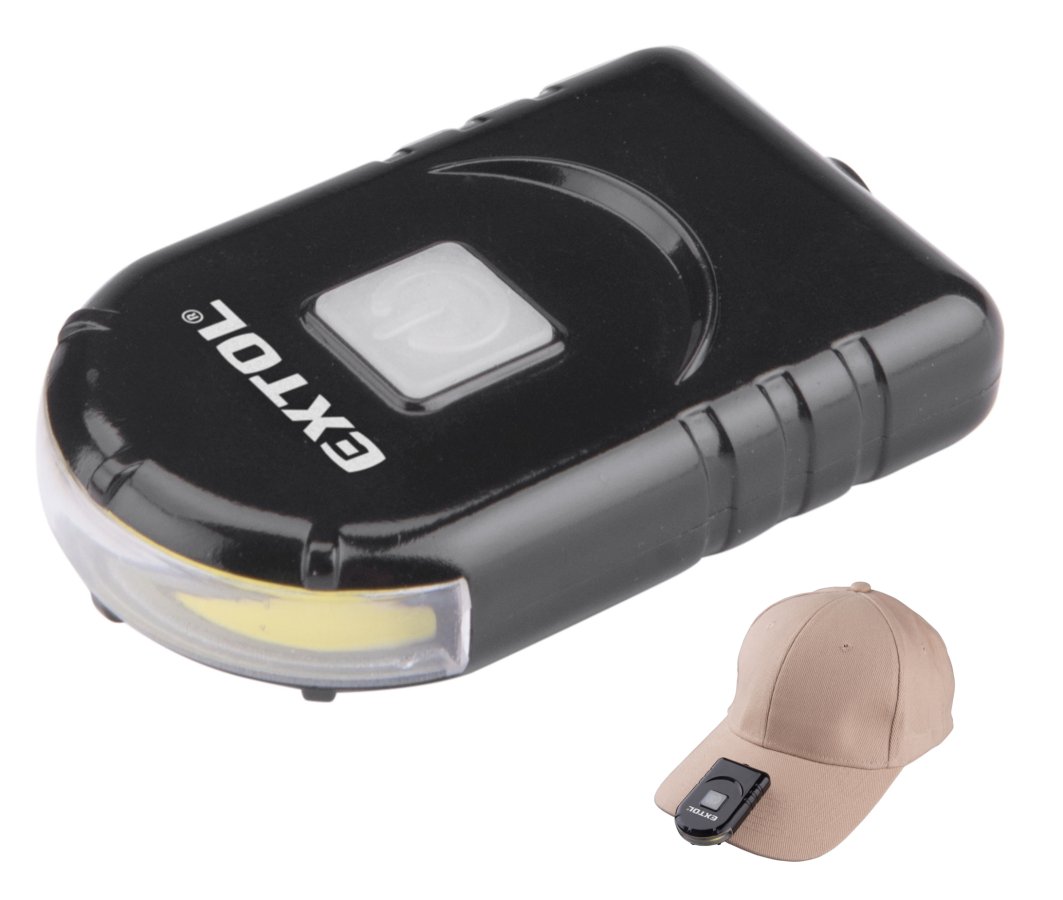 EXTOL LIGHT  43182 LED svítilna na čepici kšiltovku Obrázek