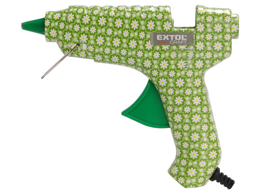 EXTOL CRAFT 422100 lepící tavná pistole 40W, 11mm květinová Obrázek