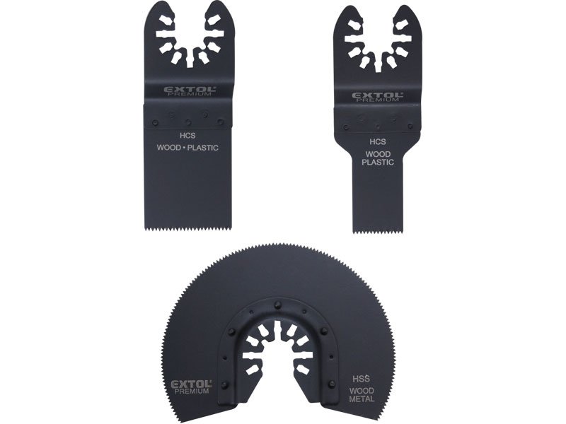 EXTOL PREMIUM 8803823 sada multifukčního nářadí 3ks na dřevo Obrázek