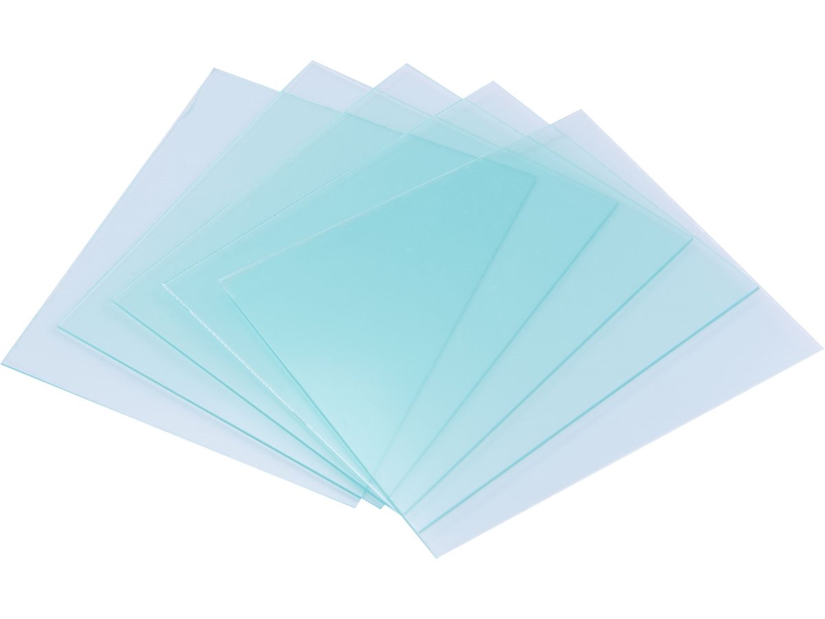 EXTOL CRAFT 97345A fólie ochranné pro svářecí kuklu 107x89mm, 5ks Obrázek