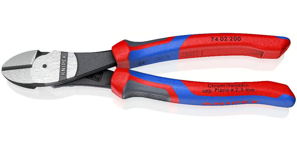 KNIPEX 7402200 stranové štípací kleště silové 200mm Obrázek