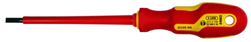 NAREX šroubovák plochý 8330 07 VDE S-line 6.5x150mm 1000V Obrázek