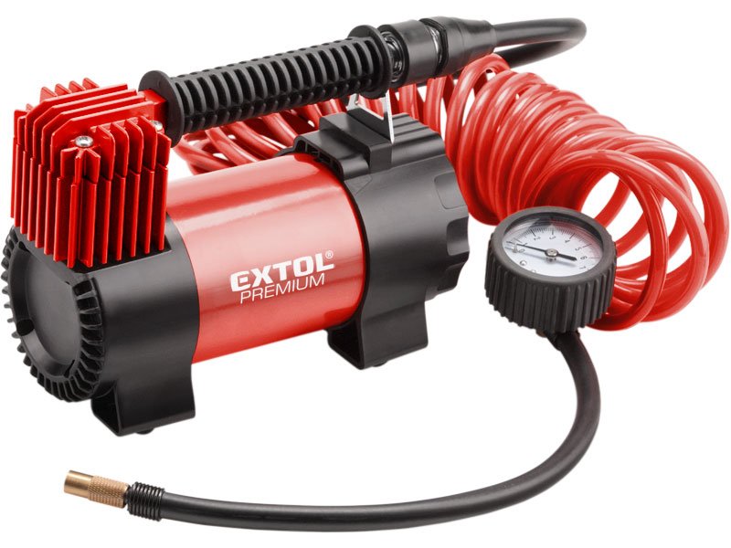 EXTOL PREMIUM CC 160 autokompresor 12V v tašce, celokovový 10,3 bar 8864001 Obrázek