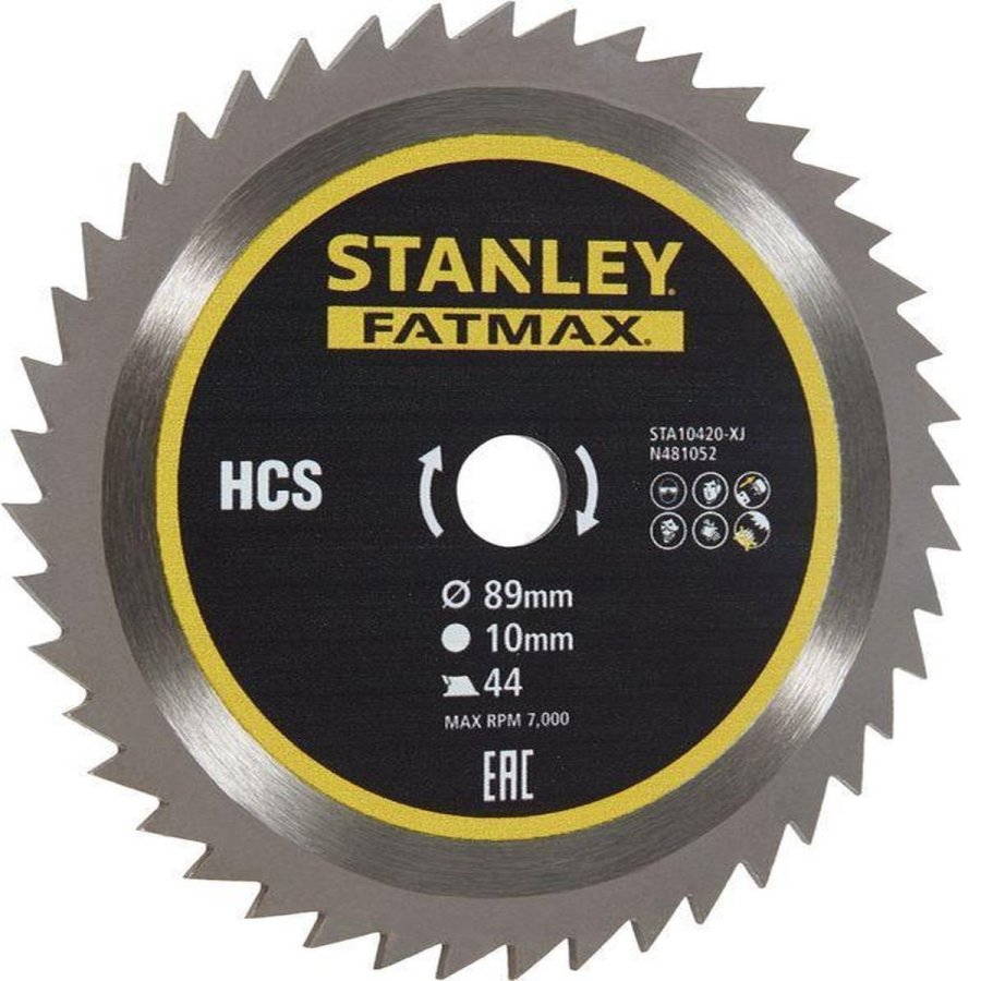 STANLEY STA10420 pilový kotouč HCS 89x10mm 44 zubů Obrázek