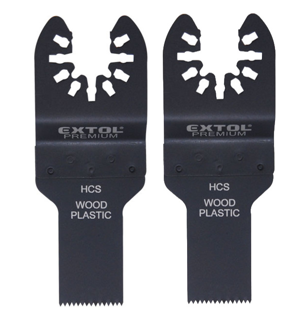 EXTOL PREMIUM 8803850 list pilový zanořovací na dřevo 10mm HCS 2ks Obrázek
