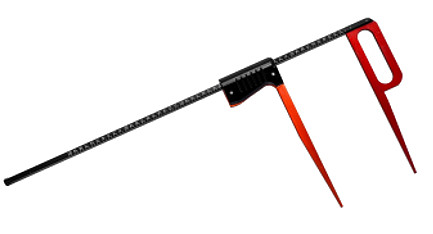 KINEX 1162-05-050 lesnická průměrka Red&Black LINE 500 mm (děl. 5mm), 251277 Obrázek