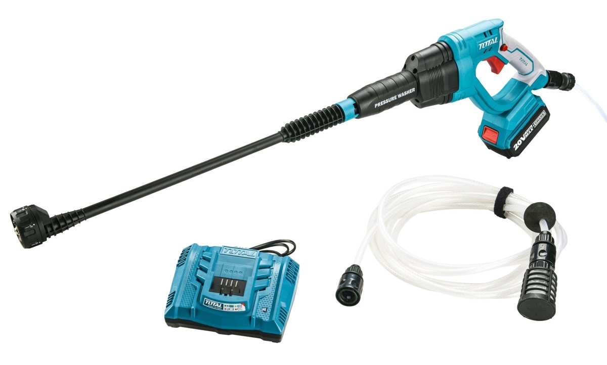 TOTAL TPWLI20084 aku tlaková myčka 20V LiIon 4Ah P20S Obrázek