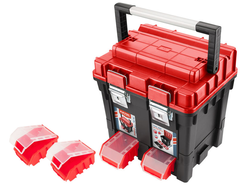 EXTOL PREMIUM 8856083 kufr na nářadí HD, 450x350x450mm Obrázek