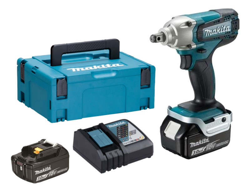 MAKITA DTW190RFJ aku rázový utahovák 1/2" LiIon 18V 2x 3Ah Obrázek