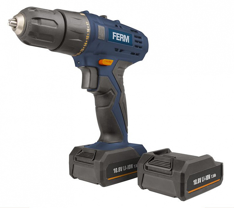 FERM CDM1119 (2x1,5Ah) 12V aku vrtačka Obrázek