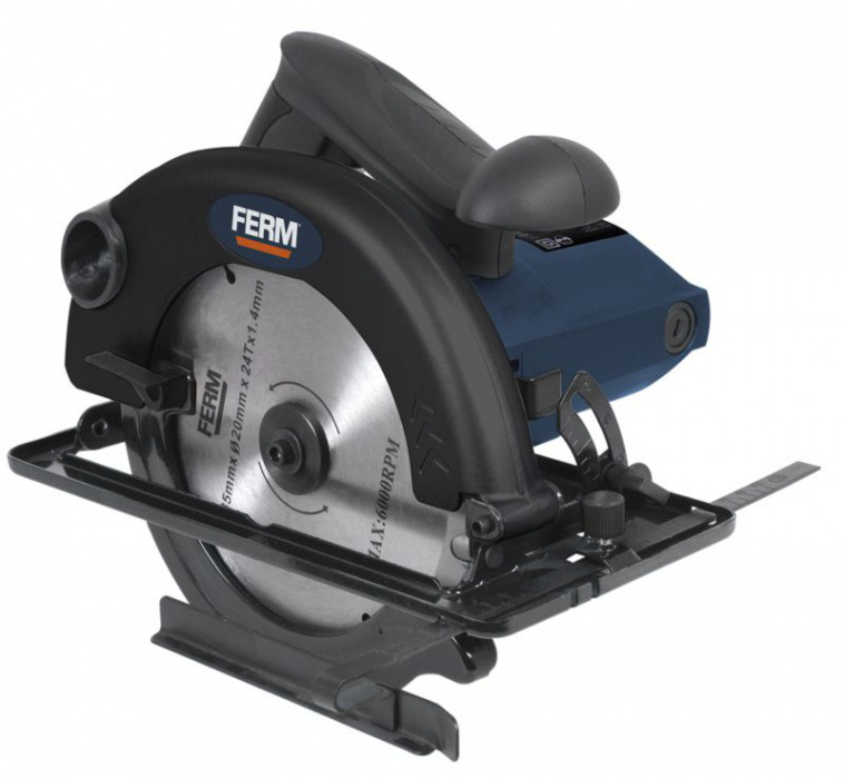FERM CSM1039 okružní pila 185mm (1200 W) Obrázek