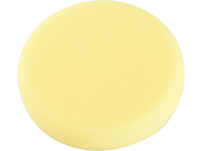 EXTOL PREMIUM kotouč leštící pěnový T80, žlutý, 150x30mm, suchý zip, 8803548 Obrázek