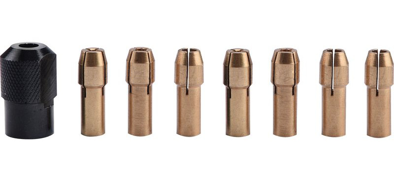 EXTOL CRAFT 404191 sada kleštin 8ks Ř1-1,6-2-2,3-3-2x3,2mm hlavice M8x0,75 Obrázek