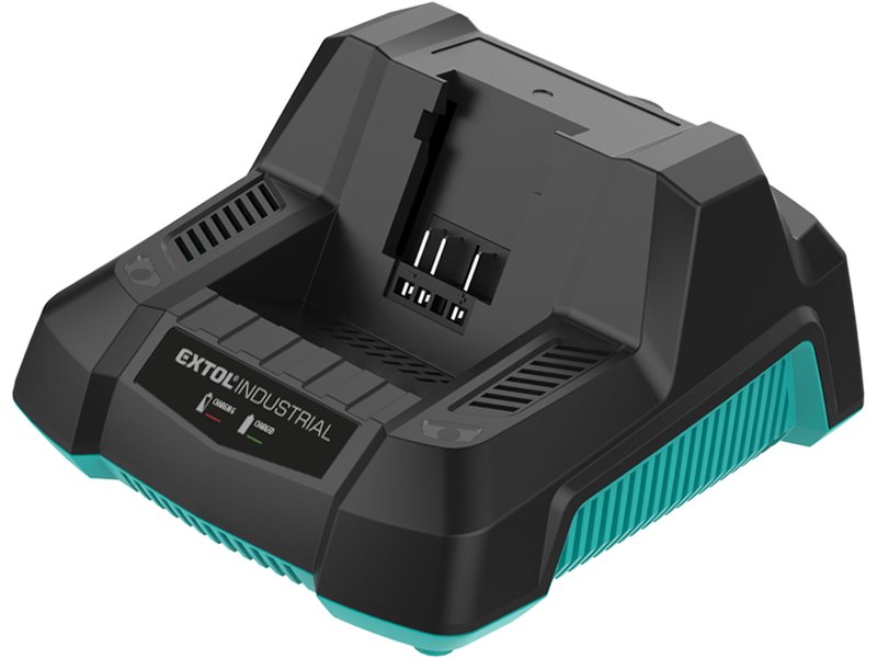 EXTOL INDUSTRIAL 40V 8795600D rychlonabíječka akumulátorů, 90min Obrázek