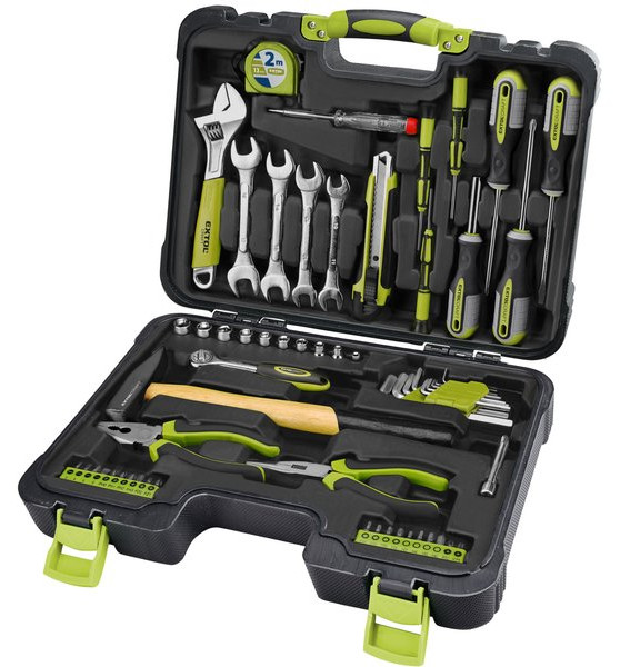 EXTOL CRAFT 6583 sada ručního nářadí 59ks Obrázek