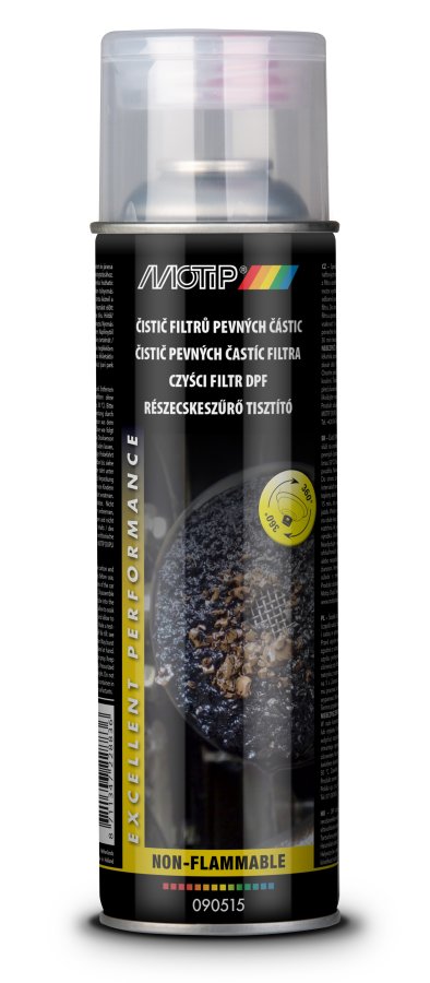 MOTIP DPF Čistič filtrů pevných částic 500 ml Obrázek