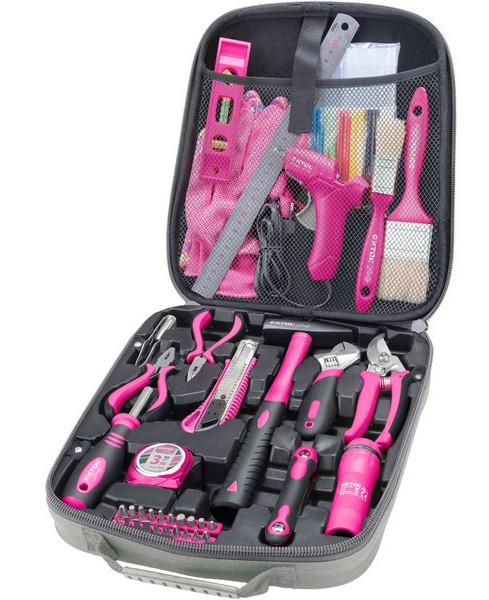 Sada nářadí Extol Lady 68 ks, 1/4", CrV Obrázek