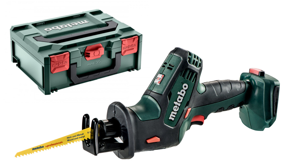 METABO SSE 18 LTX Compact aku pila ocaska bez aku, MetaLoc, 602266840 Obrázek