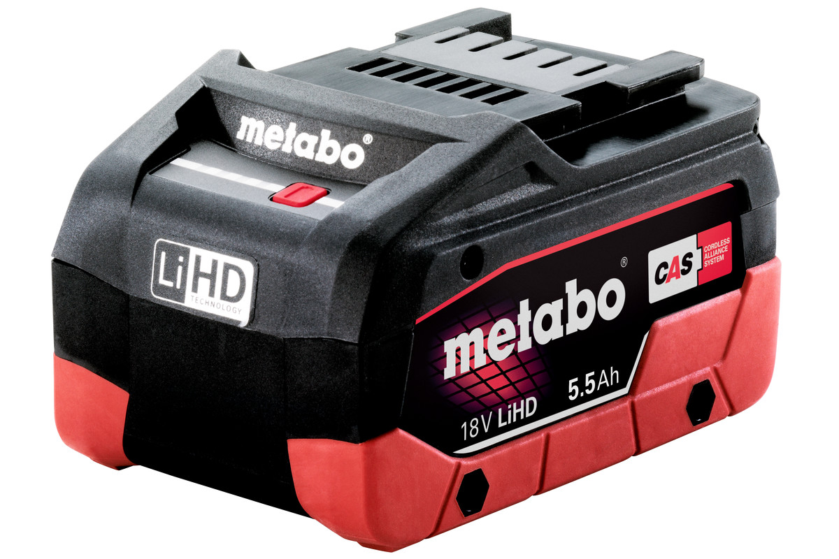 METABO 18V akumulátor LiHD (5,5 Ah) Obrázek
