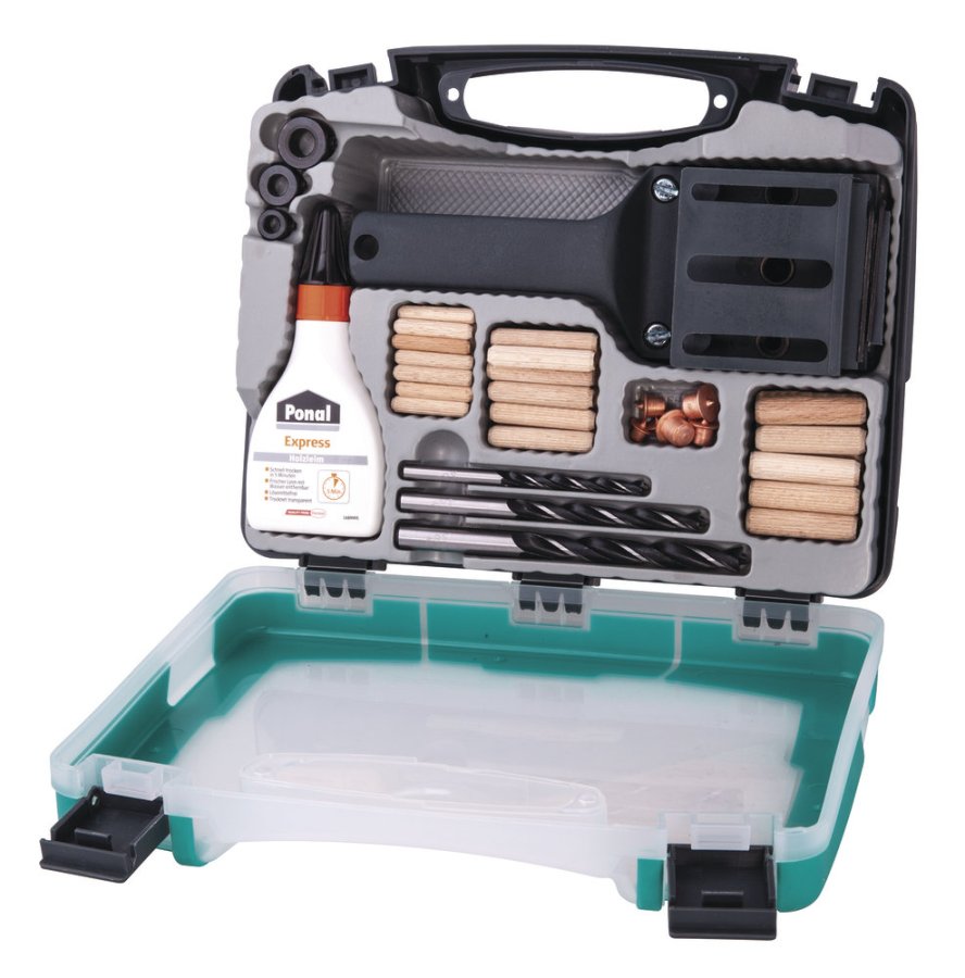 WOLFCRAFT 4645000 kompletní startovací kolíkovací sada v boxu Obrázek