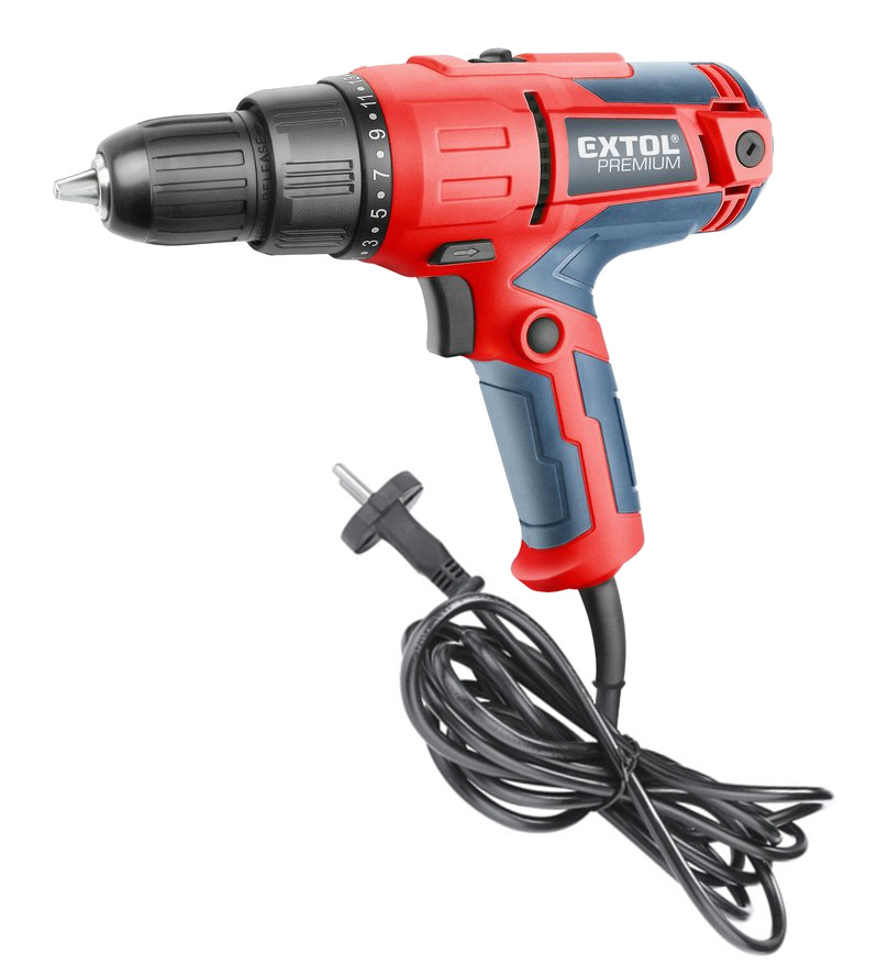 EXTOL PREMIUM 8890505 elektrický vrtací šroubovák 300W Obrázek