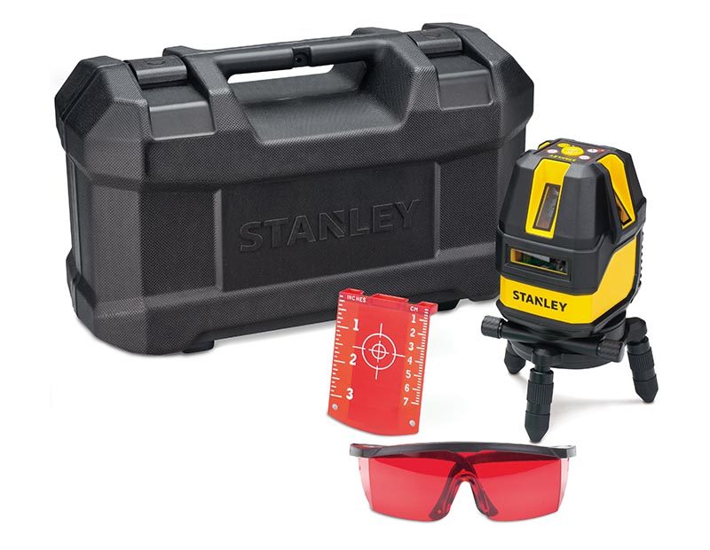 STANLEY STHT77514-1 samonivelační křížový Multi line laser 4V1H, červený Obrázek