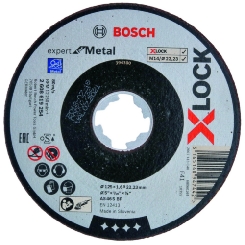BOSCH Expert for Metal kotouč na kov X-LOCK (125/1.6 mm) Obrázek