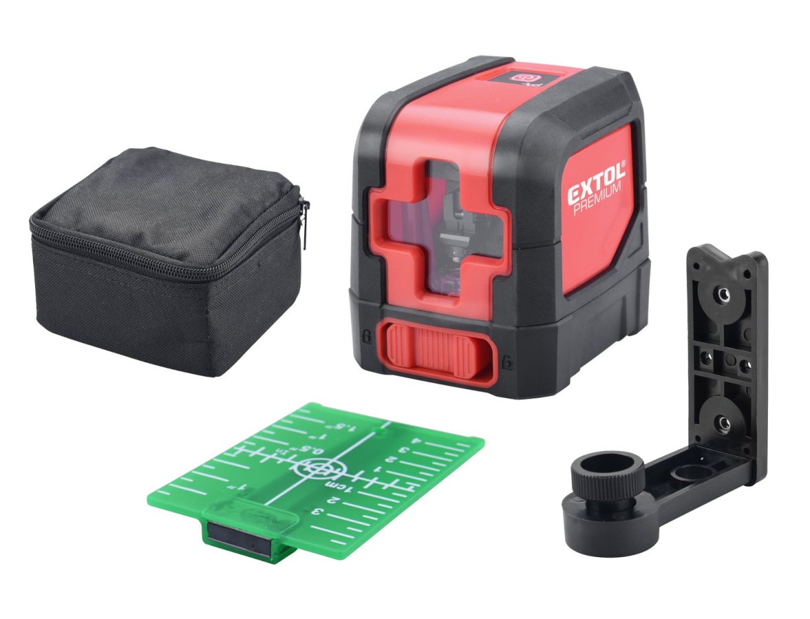 EXTOL PREMIUM 8823306 křížový laser se zeleným paprskem samonivelační Obrázek
