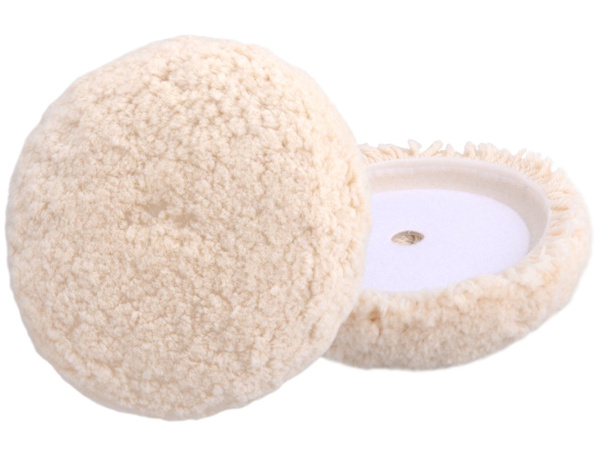 EXTOL PREMIUM 8804575 kotouč leštící vlněný, T240, 150/190mm, 100% vlna, suchý zip Obrázek