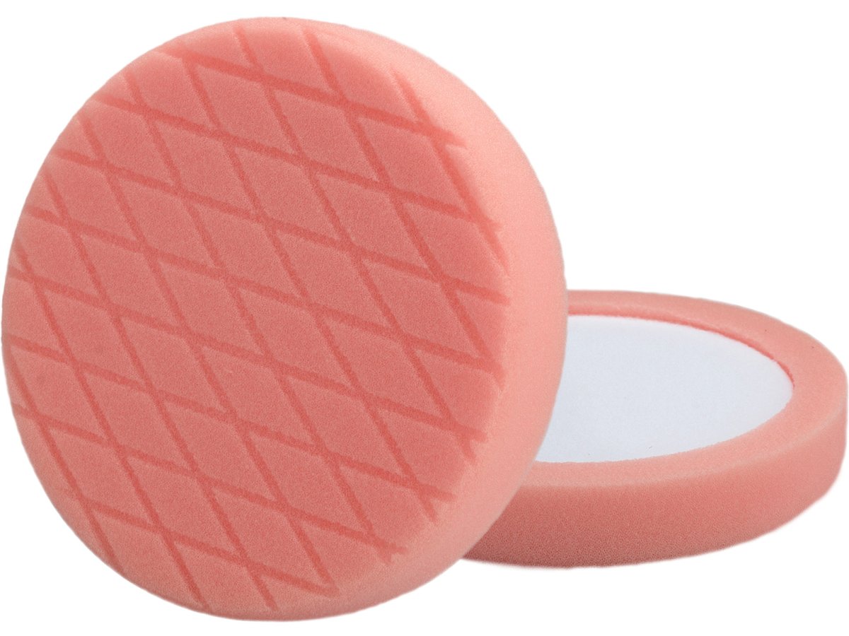 EXTOL PREMIUM 8804534 kotouč leštící pěnový T40 oranž. 180x35mm suchý zip 150mm drážkovaný Obrázek