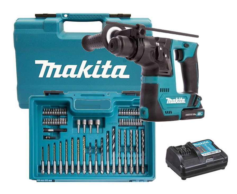 MAKITA HR140DWYE1 aku vrtací kladivo s příslušenstvím 12V/1,5Ah CXT Obrázek