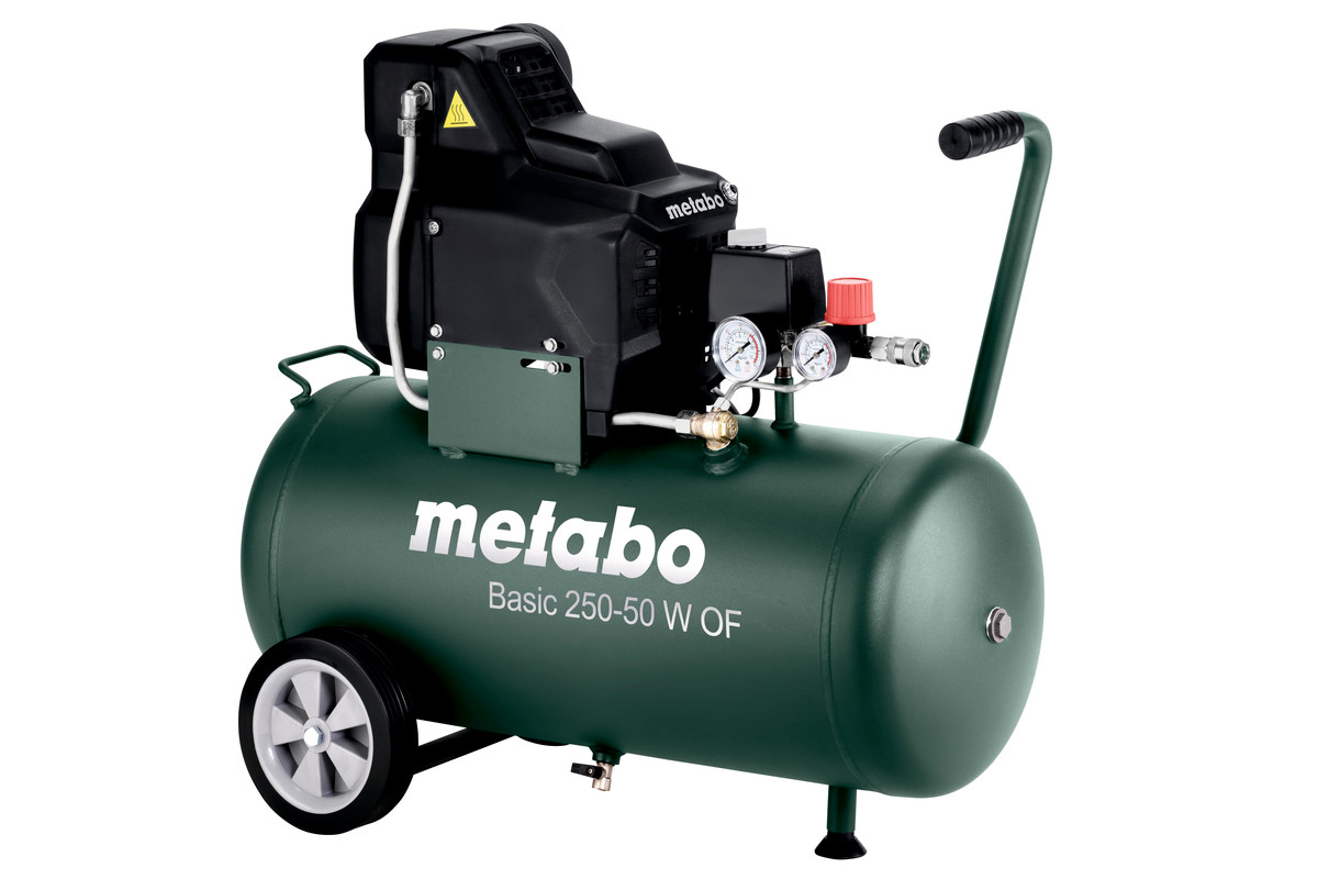 METABO Basic 250-50 W OF kompresor bezolejový 601535000