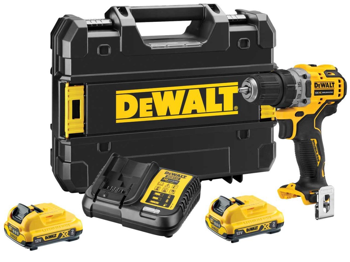 DeWALT DCD701D2 (2x2Ah) 12V XR aku vrtačka Obrázek
