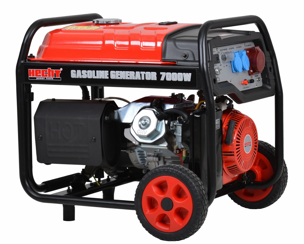 HECHT GG 8000 benzínová elektrocentrála 7000W se startérem Obrázek