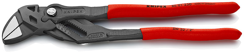 KNIPEX 8601250.09 klešťový klíč černěný 250mm (paralel) Obrázek