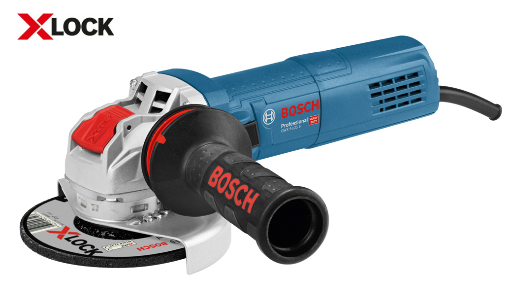BOSCH GWX 9-125 S úhlová bruska 900W (X-Lock) Obrázek