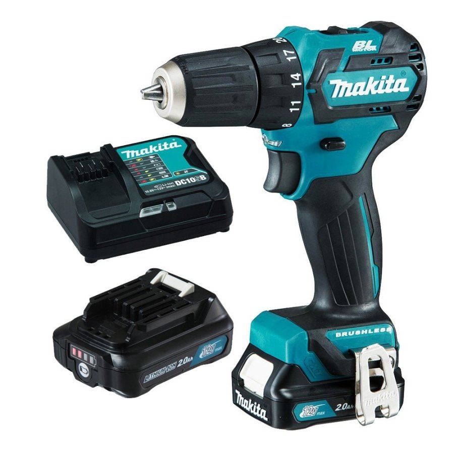 MAKITA DF332DSAE aku bezuhlíkový šroubovák Li-ion 12V/2,0Ah CXT Obrázek
