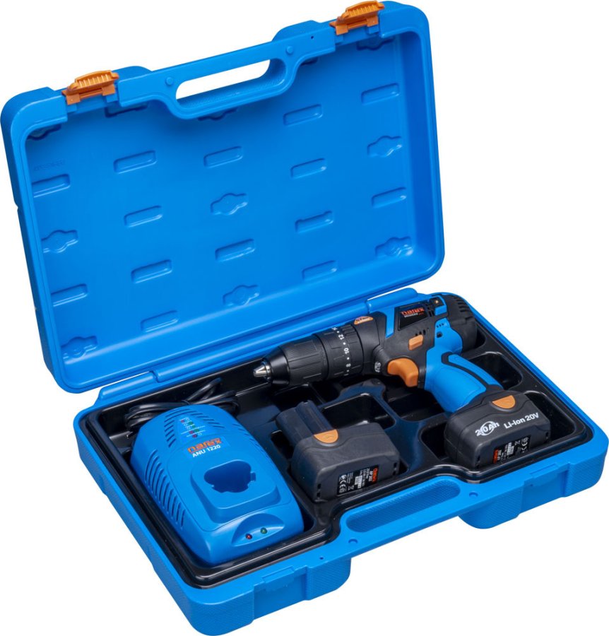 NAREX ASV 202-2B (2x2Ah) 20V bezuhlíková aku vrtačka Obrázek