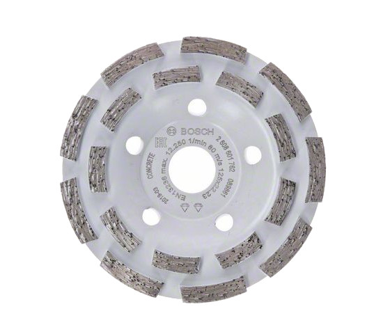 BOSCH diamantový brusný hrncový kotouč dvouřadý 125mm Expert for Concrete 2608601762 Obrázek