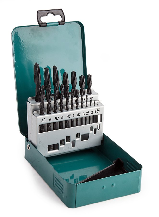 MAKITA D-54081 sada vrtáků do kovu HSS-R 19ks Obrázek