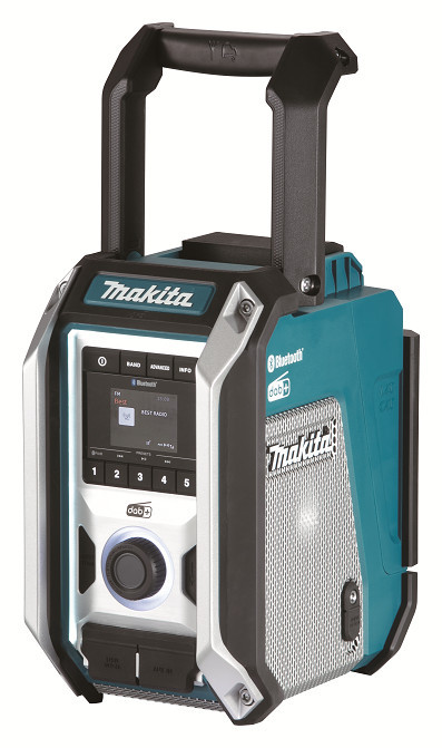 MAKITA DMR115 aku stavební rádio DAB Bluetooth USB Li-ion Z Obrázek